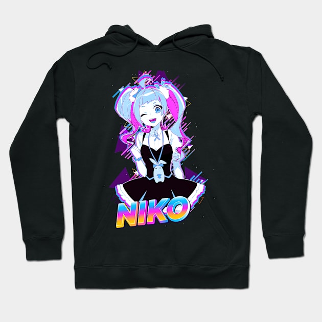 Nico - Niko Niiyama Kiznaiver Hoodie by ThomaneJohnson